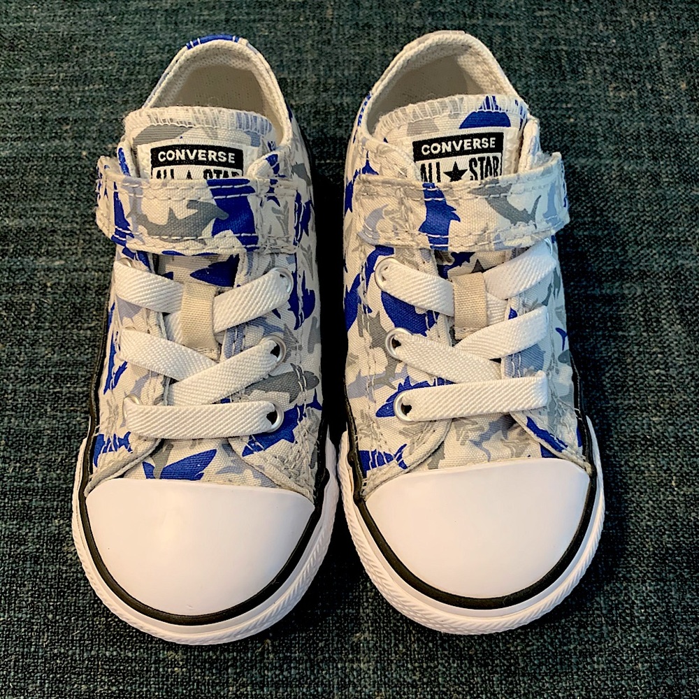 Converse All-Star Toddler Shark Bite! 🦈